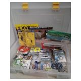 Box of random fishing stuff