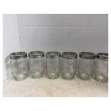 Glass Fruit Mason Jars