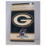 Super bowl xlv plack