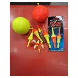 Lot of bobbers