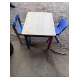 Wooden Kids Table With Chairs T2