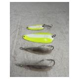 Lot Of Fishing Lure Spoons