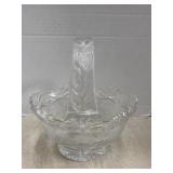 Glass Floral Basket