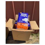 4 Packs Of Sleep Overs Sz LG/XL Diapers T2 #C