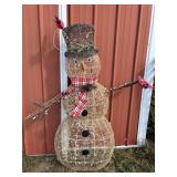 Large Lighted Snowman