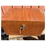 Vintage Wood Storage Box