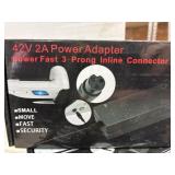Power Adapter 3 Prong new