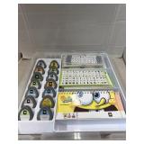 Large Plastic Cricut Cartridge Storage Box With
