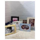 Lot Of Baby Picture Frames