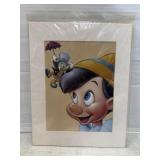 USPS Disney Print And Stamp Art Pinocchio