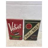 Vintage Empty Tobacco Tins