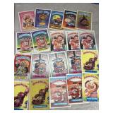 20 Garbage Pail Kids Sticker Cards