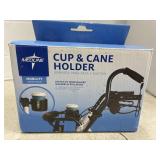 Cup and Cane Holder