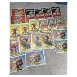 20 Garbage Pail Sticker Cards