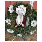 Large Lighted Wreath
