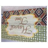 Harvest Time Wood Sign