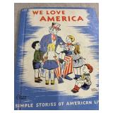 Vintage We Love America Book