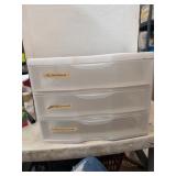 3 drawer storage container
