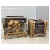 Wooden Brain Teaser Puzzles