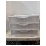 Lots of 3 drawer storage container