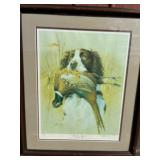 Framed Ducks Unlimited Wall Hanging