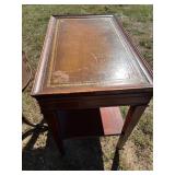 Vintage Night Stand on Wheels