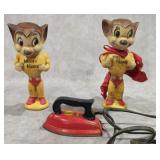 2 Mighty Mouse Squeezable Rubber Dolls & More