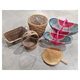 Lillian Vernon Watermelon Baskets & Other Misc