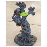 Statue/Yard Decor of Children Climbing Tree