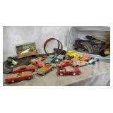 Tote w/Misc Car Models and Tracks