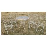 Patio Table with 4 Chairs