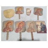 Vintage Alexandria IN Advertising Fans