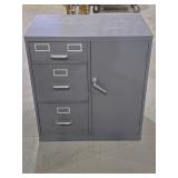 HON Metal Filing Cabinet with Safe