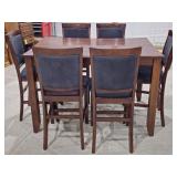 Wooden Table with 6 Chairs