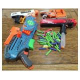(4) Nerf Guns and Darts