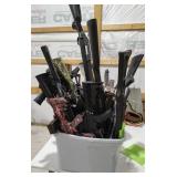 Misc Airsoft Guns etc w/ Tote