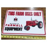 International Harvester Farmall Sign