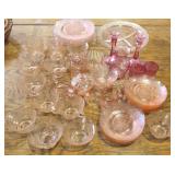 Pink Depression Type Glass