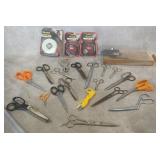Various Scissors etc