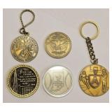 Misc Tokens/Coins - Elks, Alexandria IN & More