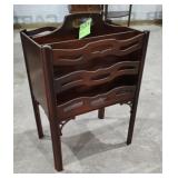 Vintage Wooden Magazine Rack