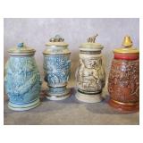 (4) Misc Avon Steins