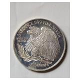 1oz Silvertowne Silver Dollar Eagle Lions Club