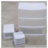 (3) Sterilite Storage Containers