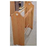 Wooden Quilt/Blanket Rack