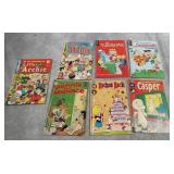 (7) Vintage Comic Books. Flintstones, Jetsons, etc