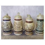 (4) Various Avon Steins