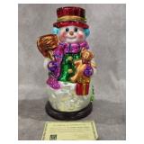 Thomas Pacconi Classics Glass Snowman