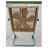 Box Fan on Rolling Stand