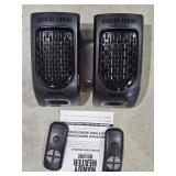 (2) Handy Heater Deluxe with Remotes - New
